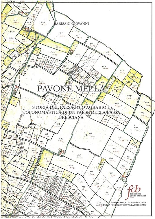 Pavone Mella. Storia del paesaggio agrario e toponomastica di un paese della bassa bresciana. Con Carta geografica ripiegata - Giovanni Barisani - copertina