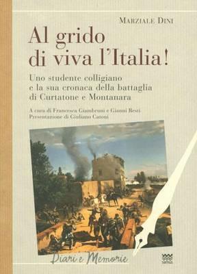Al grido di viva l'Italia. Uno studente colligiano e la sua cronaca della battaglia di Curtatone e Montanara - Marziale Dini - copertina