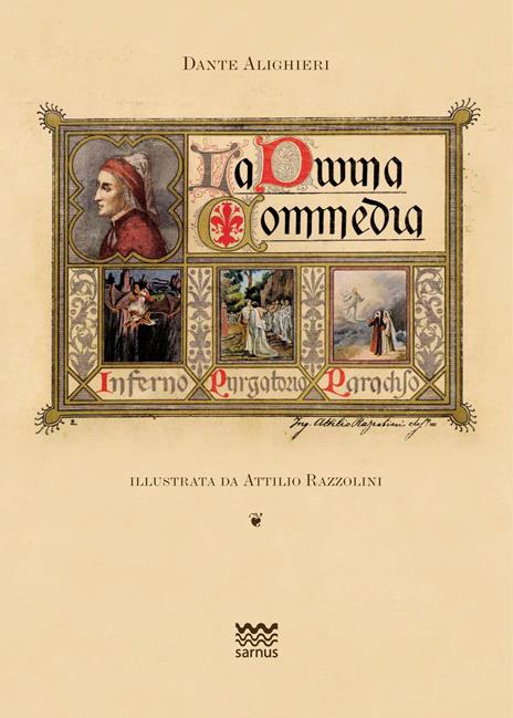 La Divina Commedia. Ediz. a colori - Dante Alighieri - copertina