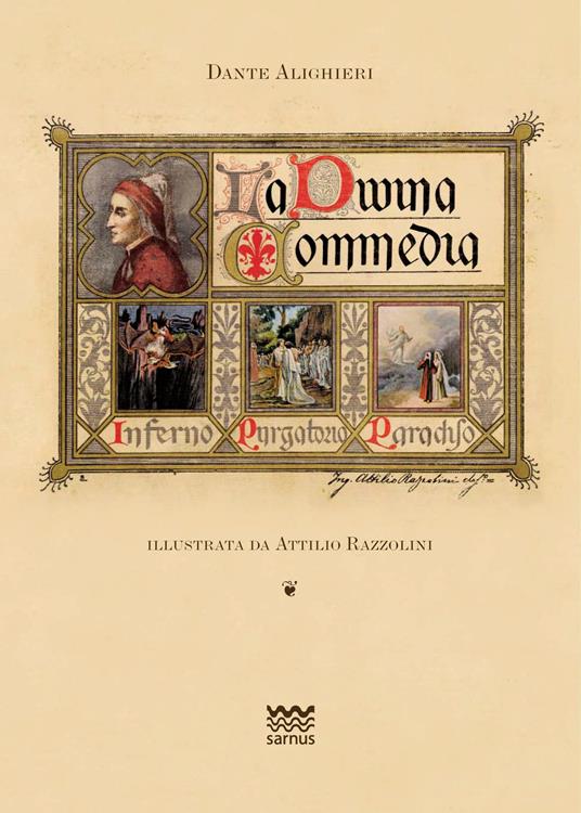 La Divina Commedia. Ediz. a colori - Dante Alighieri - copertina