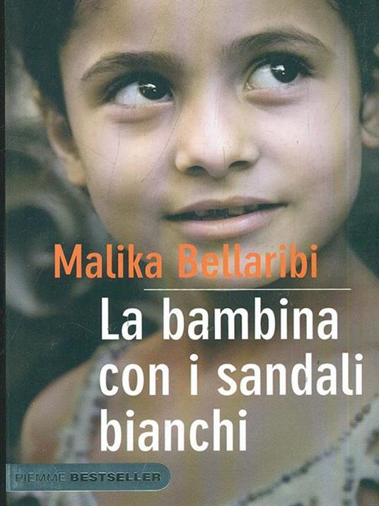 La bambina con i sandali bianchi - Malika Bellaribi - copertina