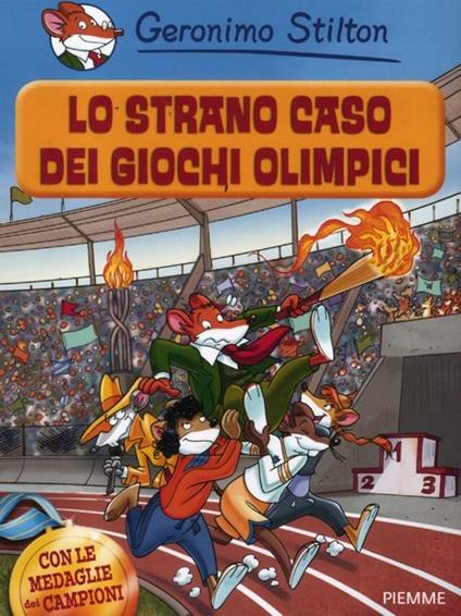 Lo strano caso dei Giochi Olimpici - Geronimo Stilton - copertina
