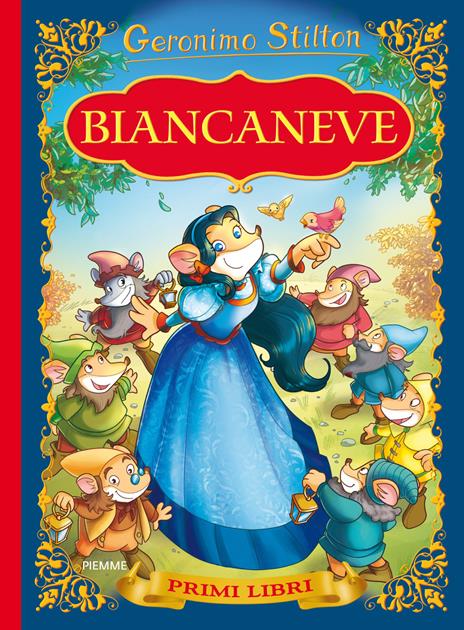 Biancaneve. Con App per tablet e smartphone. Ediz. illustrata - Geronimo Stilton - copertina