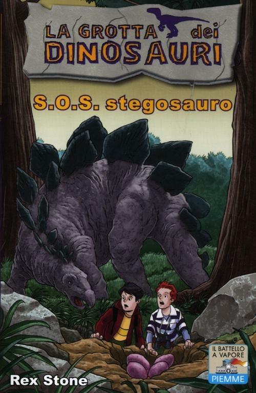 S.O.S. stegosauro - Rex Stone - copertina