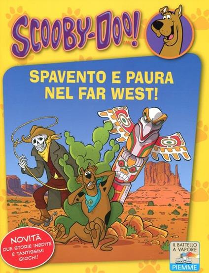 Spavento e paura nel Far West! - Scooby-Doo - copertina