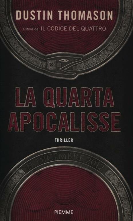 La quarta apocalisse - Dustin Thomason - copertina