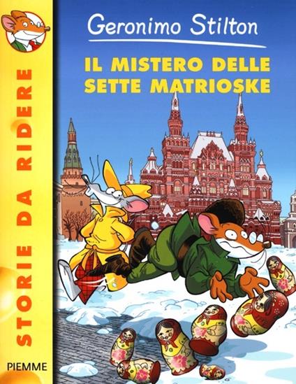 Il mistero delle sette matrioske. Ediz. illustrata - Geronimo Stilton - copertina