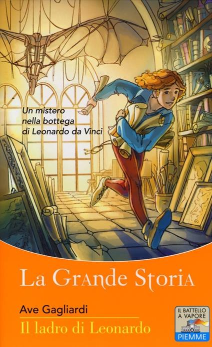 Il ladro di Leonardo - Ave Gagliardi - copertina