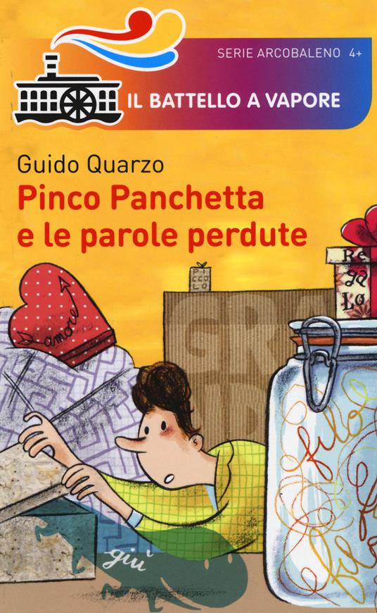 Pinco Panchetta e le parole perdute. Ediz. illustrata - Guido Quarzo - copertina