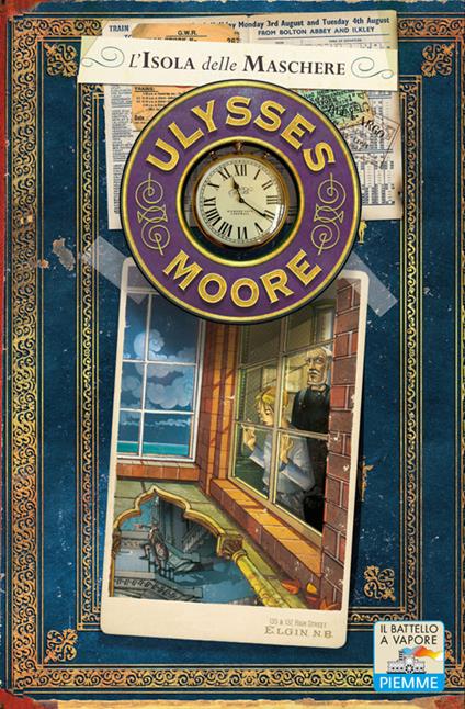L'isola delle maschere - Ulysses Moore - copertina