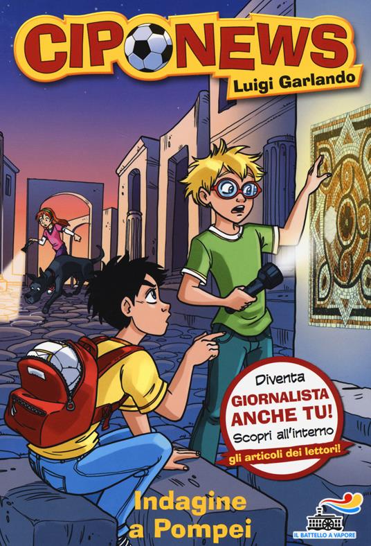 Indagine a Pompei - Luigi Garlando - copertina