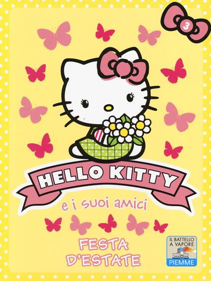 Festa d'estate. Hello Kitty e i suoi amici. Ediz. illustrata. Vol. 3 - Linda Chapman - copertina