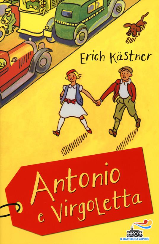 Antonio e Virgoletta - Erich Kästner - copertina