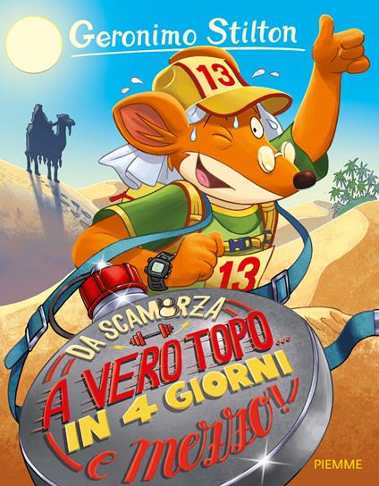 Da scamorza a vero topo... in 4 giorni e mezzo! - Geronimo Stilton - copertina