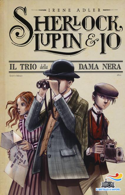 Il trio della Dama Nera - Irene Adler - copertina