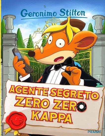 Agente segreto zero zero kappa - Geronimo Stilton - copertina