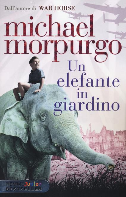 Un elefante in giardino - Michael Morpurgo - copertina