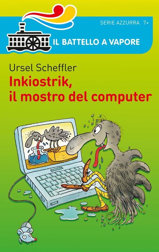 Inkiostrik, il mostro del computer - Ursel Scheffler - copertina