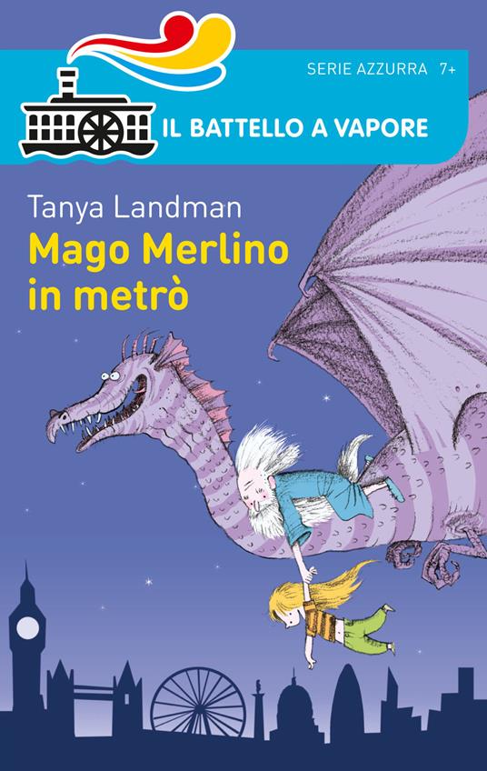 Mago Merlino in metrò - Tanya Landman - copertina