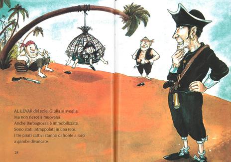 Il pirata Barbagrossa e il calzino puzzolente. Ediz. illustrata - Bernhard Lassahn - 4