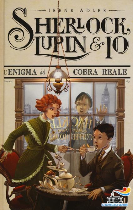 L' enigma del Cobra Reale - Irene Adler - copertina