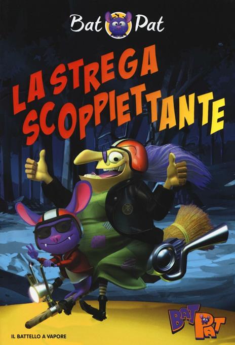 La strega scoppiettante - Bat Pat - copertina