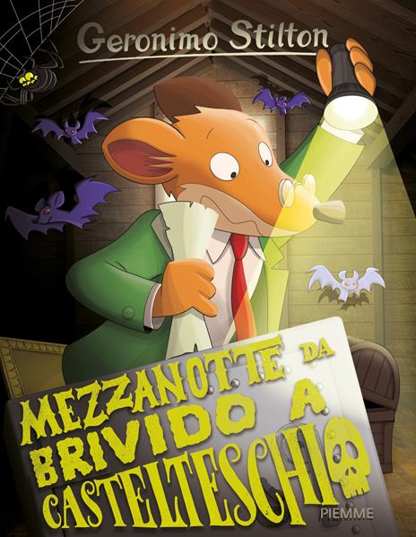 Mezzanotte da brivido a Castelteschio - Geronimo Stilton - copertina