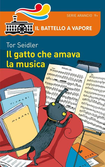 Il gatto che amava la musica - Tor Seidler - copertina