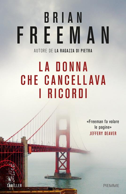 La donna che cancellava i ricordi - Brian Freeman - copertina