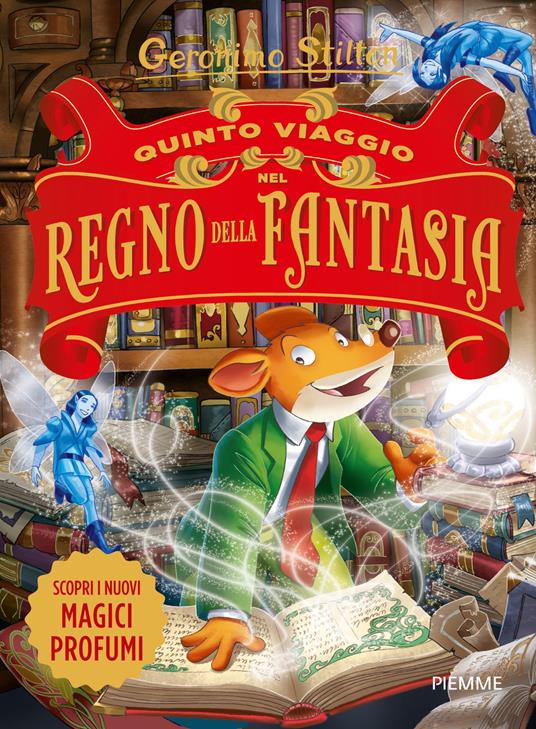 Quinto viaggio nel Regno della Fantasia - Geronimo Stilton - copertina