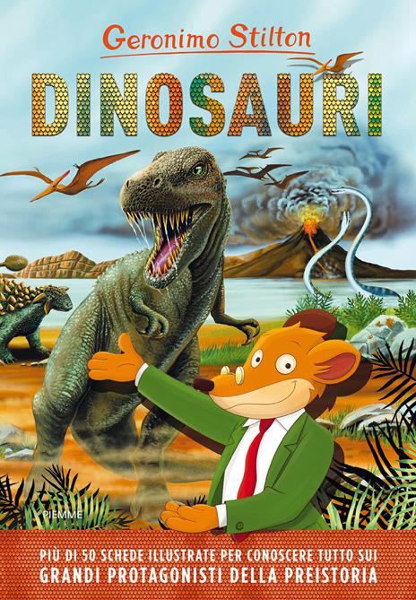 Dinosauri. Ediz. a colori - Geronimo Stilton - copertina