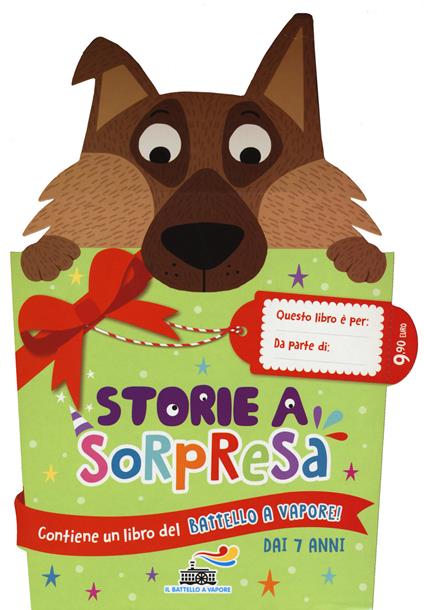 Storie a sorpresa. Contiene un libro Battello a vapore. Verde. 7 anni. Ediz. a colori - copertina