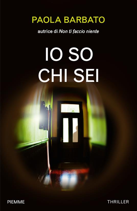Io so chi sei - Paola Barbato - copertina