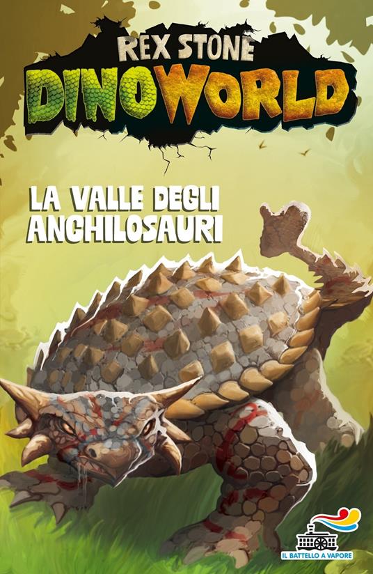 La valle degli anchilosauri - Rex Stone - copertina
