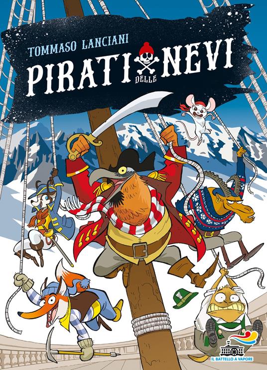Pirati delle nevi - Tommaso Lanciani - copertina
