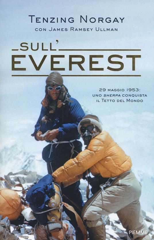 Sull'Everest - J. Tenzing Norgay,James Ramsey Ullman - copertina