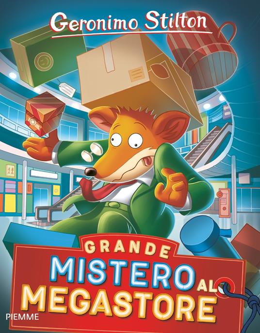 Grande mistero al megastore! - Geronimo Stilton - copertina