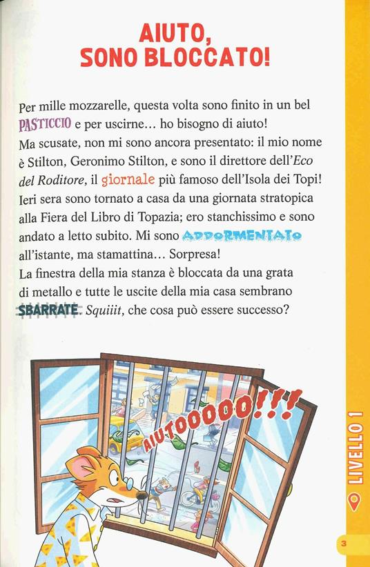 In trappola... dentro casa mia! Escape book - Geronimo Stilton - 2
