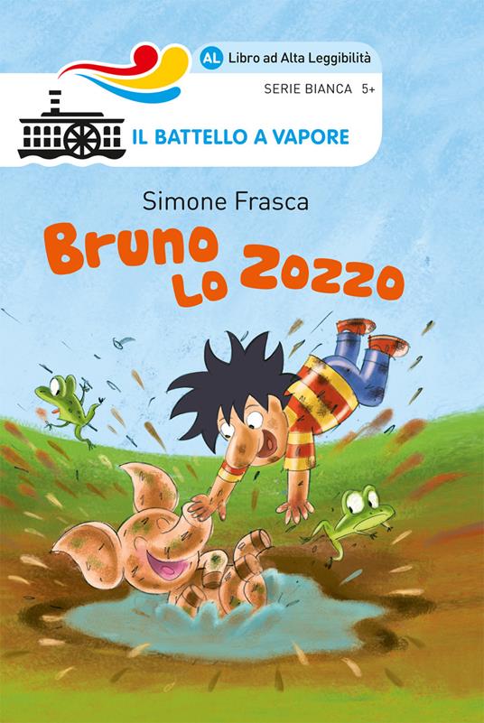 Bruno lo zozzo. Ediz. ad alta leggibilità - Simone Frasca - copertina