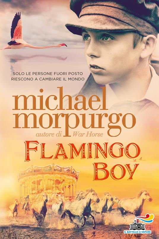 Flamingo boy - Michael Morpurgo - copertina