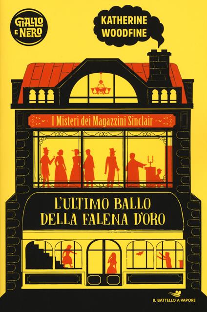 L' ultimo ballo della falena d'oro. I misteri dei Magazzini Sinclair - Katherine Woodfine - copertina