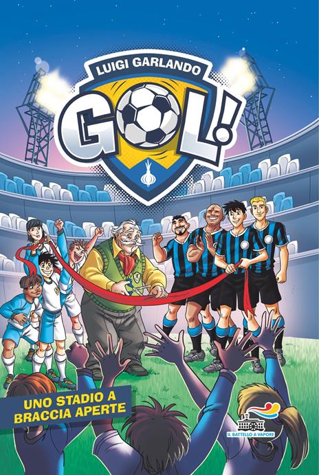 Uno stadio a braccia aperte - Luigi Garlando - copertina