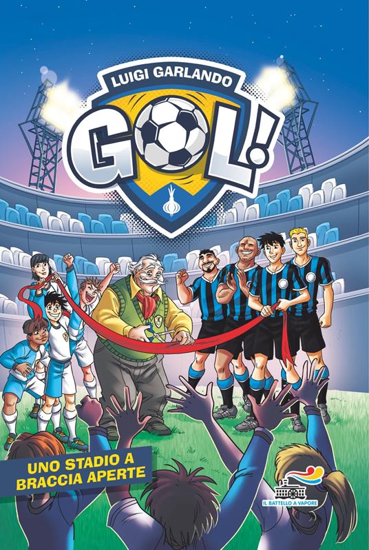 Uno stadio a braccia aperte - Luigi Garlando - copertina
