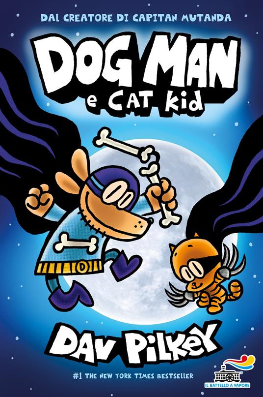 Dog Man e Cat Kid - Dav Pilkey - copertina