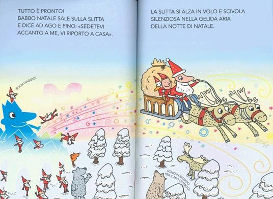 Le più belle storie di Natale del Battello a Vapore: Lo Schiaccianoci-Un pettirosso per Natale-Buon Natale, signor Acqua! Ediz. a colori - Aurora Marsotto,Lia Levi,Agostino Traini - 3