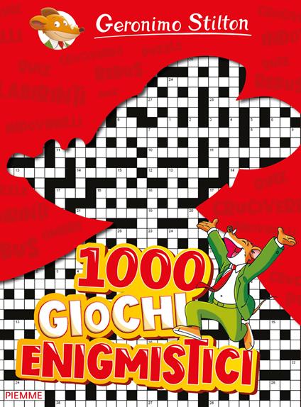 1000 giochi enigmistici - Geronimo Stilton - copertina