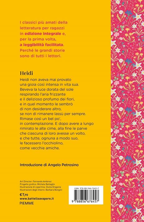 Heidi. Ediz. ad alta leggibilità - Johanna Spyri - 2