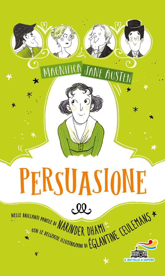 Persuasione. Magnifica Jane Austen - Narinder Dhami - copertina