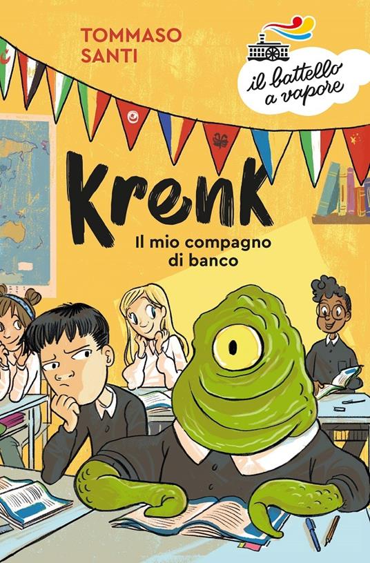 Krenk. Il mio compagno di banco - Tommaso Santi - copertina