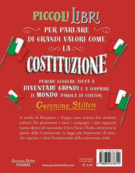 Il piccolo libro della Costituzione - Geronimo Stilton - 2